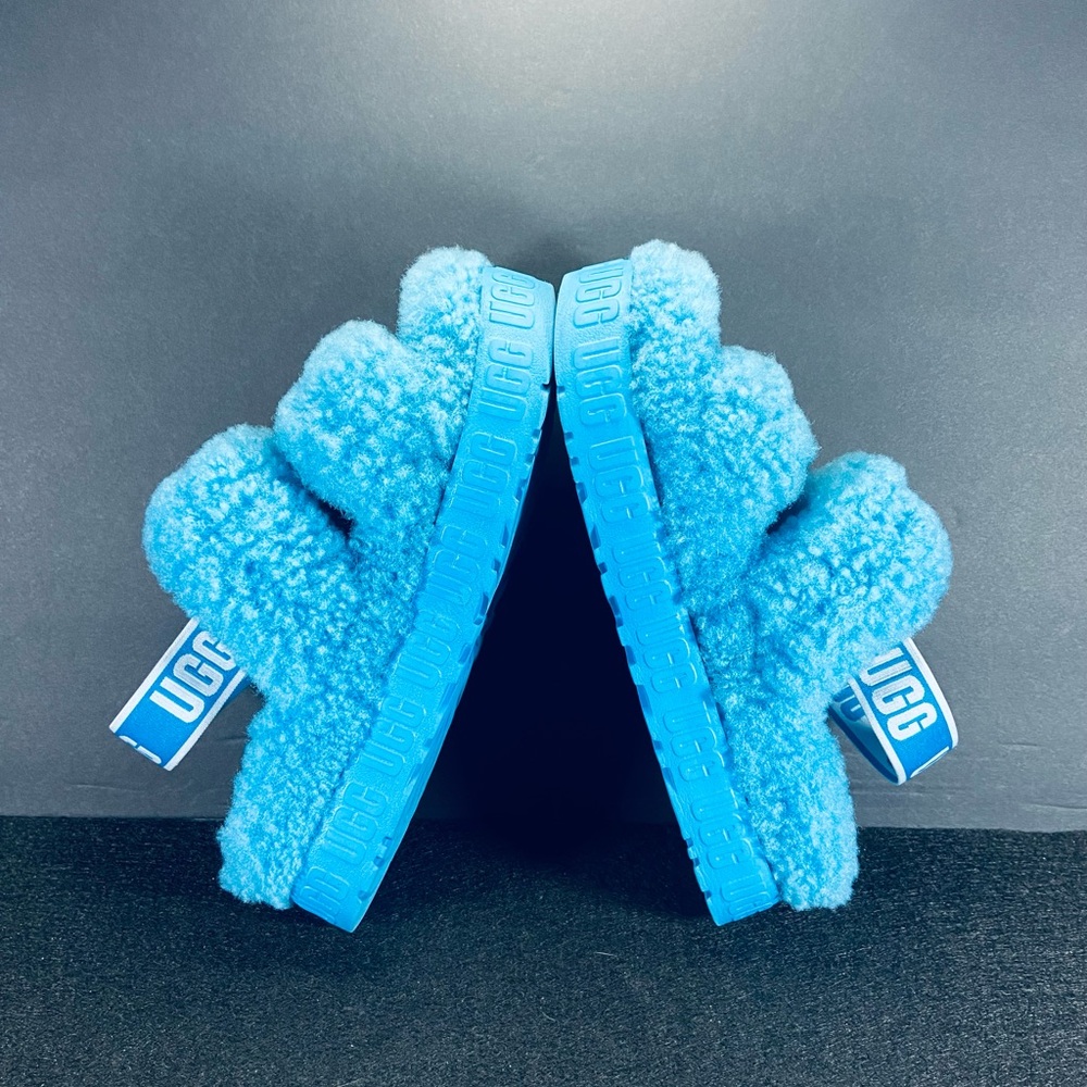 Ugg Wmns oh fluffita ' splash blue'